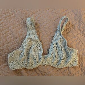 Aerie Blue Lace Bralette